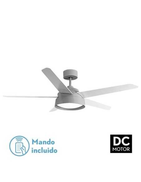 Ventilador 25W DC Gris LEBECHE 5 ASPAS REV.