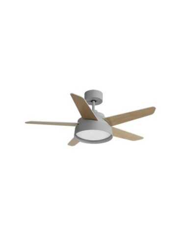 Ventilador 25W DC Gris LEBECHE 5 ASPAS REV.