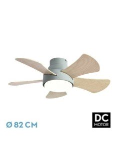 Ventilador 25W DC VERDE GREGARIO 5 ASPAS REV.