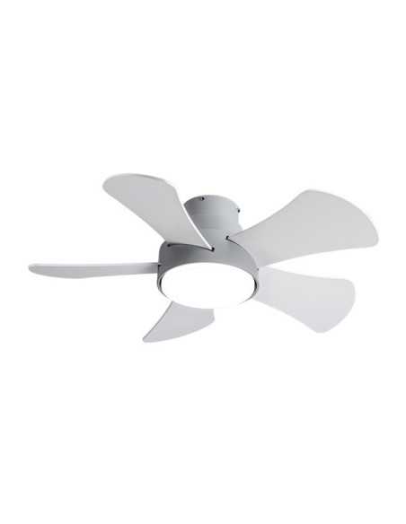 Ventilador 25W DC Gris GREGARIO 5 ASPAS REV.