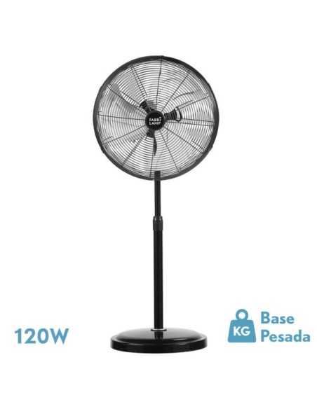 Ventilador de Pie AFRICO 120W Negro REGX55X55