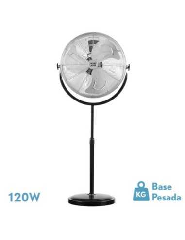 Ventilador de Pie TRASCIAS 120W Negro REGX55X55