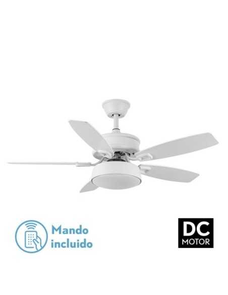 Ventilador 30W DC BRAW Blanco 5 ASPAS Blanco/Haya