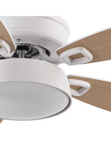Ventilador 30W DC BRAW Blanco 5 ASPAS Blanco/Haya