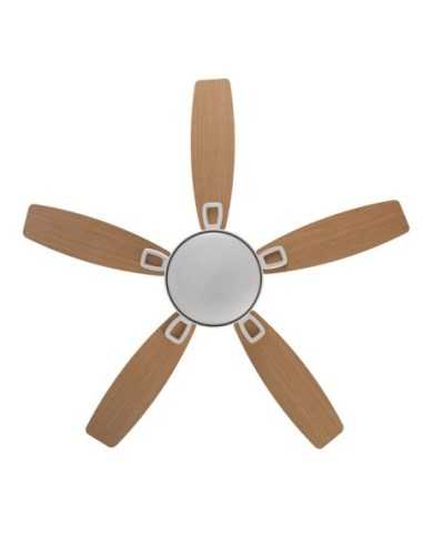 Ventilador 30W DC BRAW Blanco 5 ASPAS Blanco/Haya