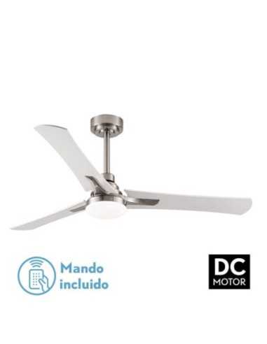 Ventilador 22W DC COro NIQUEL 3ASP Blanco/Haya