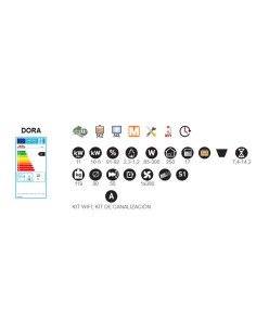 Estufa De Pellet BRONPI Dora 11kw Extraplana | Hogar Cahersa 2