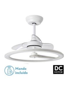 Ventilador 110W DC CHOM Blanco 3ASP.TRANSP. 46/66X62X62CM