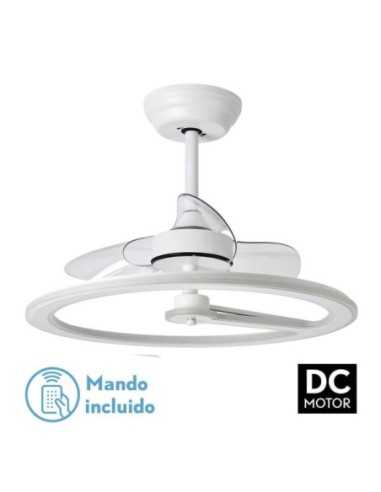 Ventilador 110W DC CHOM Blanco 3ASP.TRANSP. 46/66X62X62CM