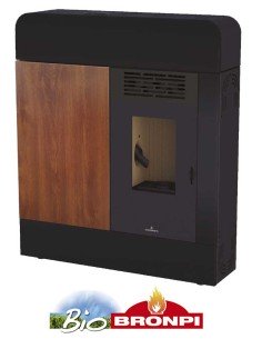 Estufa De Pellet BRONPI Dora 11kw Extraplana | Hogar Cahersa