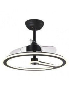 Ventilador 110W DC CHOM Negro 3 ASPAS TRANSP. 2