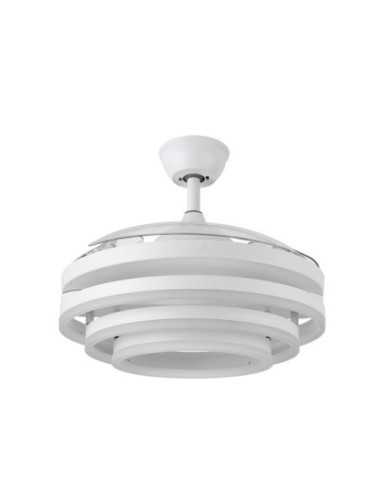 Ventilador 72W DC KAI Blanco 3 ASPAS TRANSP.