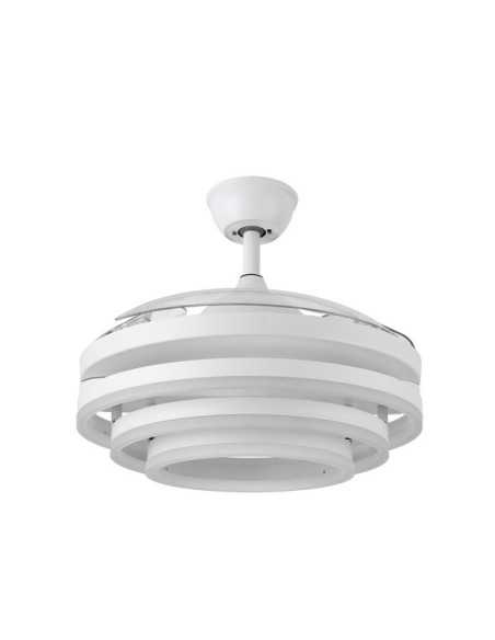 Ventilador 72W DC KAI Blanco 3 ASPAS TRANSP.