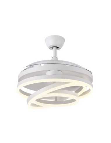 Ventilador 72W DC KAI Blanco 3 ASPAS TRANSP.