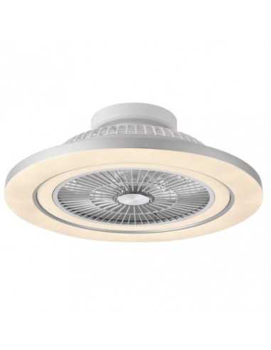 Ventilador 72W DC MATO NIQUEL 5ASPAS TRANSP.