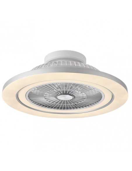 Ventilador 72W DC MATO NIQUEL 5ASPAS TRANSP.