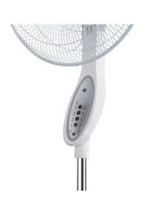 Ventilador de Pie FLOXO Blanco/Gris 3 VEL. 45W 2