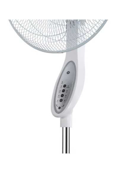 Ventilador de Pie FLOXO Blanco/Gris 3 VEL. 45W