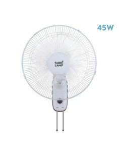 Ventilador de Pared CUDO Blanco 3 VEL. 45W OSCILANTE