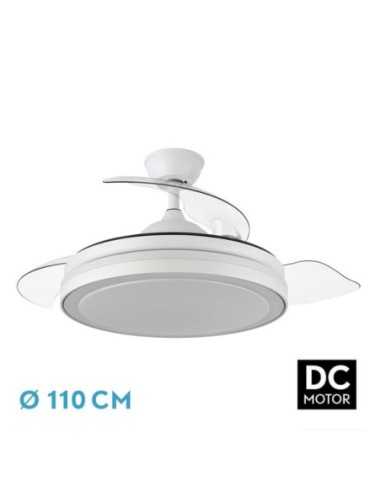 Ventilador DC ESPARTA 72W 6120LM Blanco 3 ASPAS