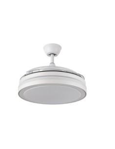 Ventilador DC ESPARTA 72W 6120LM Blanco 3 ASPAS 2