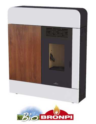 Estufa De Pellet BRONPI Dora 11kw Extraplana | Hogar Cahersa