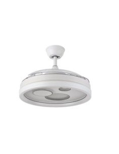 Ventilador DC TURIA 72W 6120LM Blanco 3 ASP.DESPLEGABLES 2
