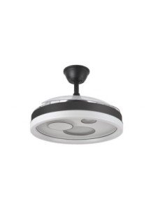 Ventilador DC TURIA 72W 6120LM Negro/Blanco 3 2