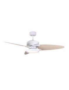 Ventilador DC CROSS 30W Blanco 3 ASPAS Blanco/Haya 2