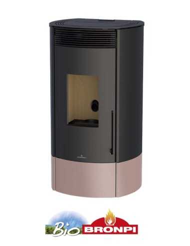 Estufa De Pellet BRONPI Mila 11 Kw Nude Wifi | Hogar Cahersa