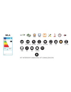 Estufa De Pellet BRONPI Mila 11 Kw Negra Wif | Hogar Cahersa 2