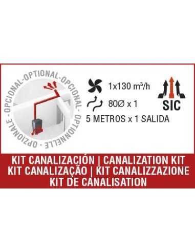 Estufa De Pellet BRONPI Mila 11 Kw Negra Wif | Hogar Cahersa