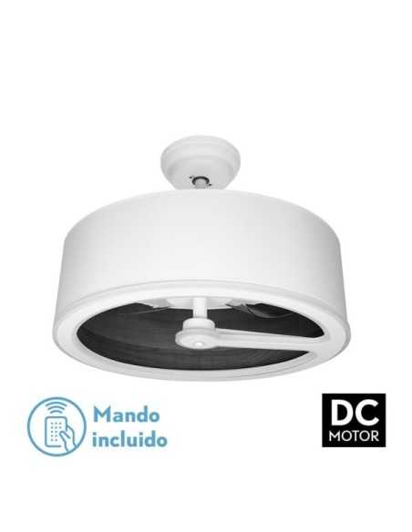 Ventilador DC TATIANA 110W Blanco/MAD.NEGRA 3