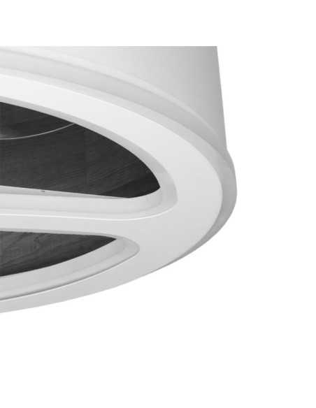 Ventilador DC TATIANA 110W Blanco/MAD.NEGRA 3