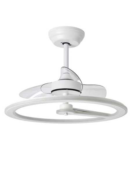 Ventilador DC TATIANA 110W Blanco/MAD.NEGRA 3