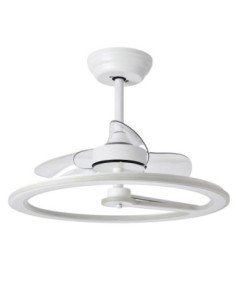 Ventilador de Techo DC TATIANA 110W Blanco/MAD.Gris 3