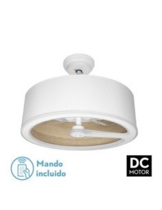 Ventilador DC TATIANA 110W Blanco/MAD.CLARA 3