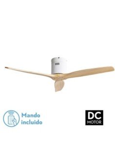 Ventilador DC AGUILON Blanco 3 ASPAS Haya 5 VEL