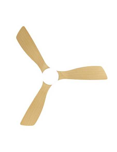 Ventilador DC AZABACHE 20W Blanco 3ASP.Haya 6VEL