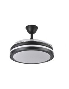 Ventilador de Techo DC ESPARTA 72W 6120LM Negro 110D 3 Aspas