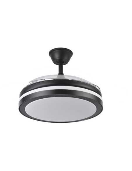 Ventilador de Techo DC ESPARTA 72W 6120LM Negro 110D 3 Aspas