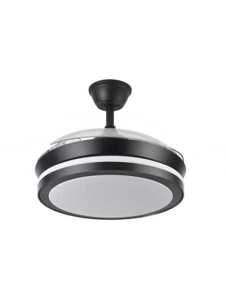 Ventilador DC ESPARTA Negro 72W 6120LM 91D 3ASP.D