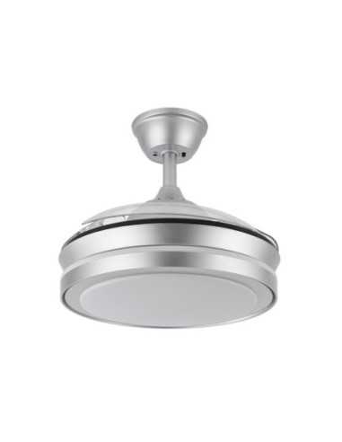 Ventilador DC ESPARTA PLATA 72W 6120LM 91D 3ASP.D