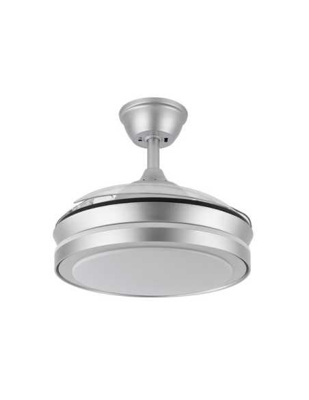 Ventilador DC ESPARTA PLATA 72W 6120LM 91D 3ASP.D