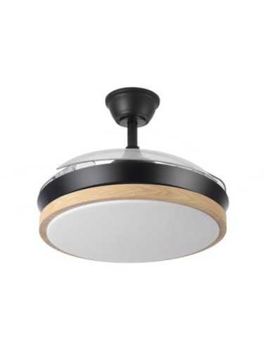 Ventilador DC EVROS Negro/HAY 72W 6120LM 91D