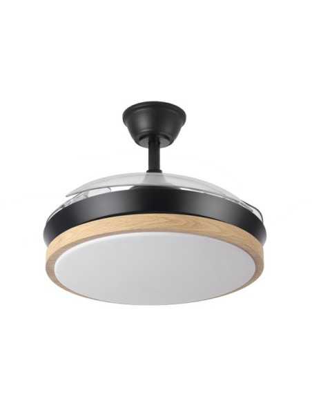 Ventilador DC EVROS Negro/HAY 72W 6120LM 91D