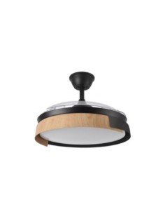 Ventilador DC PROVENZA 72W 7200LM Negro/Haya 2