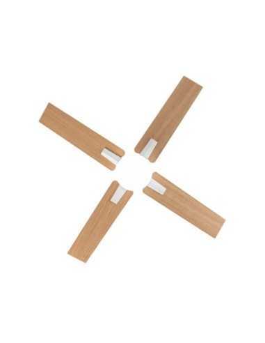 Ventilador DC TALCO 20W Blanco 4ASP. Blanco/Haya