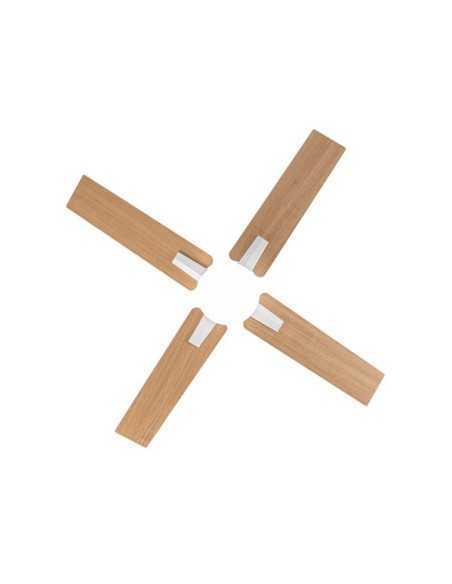 Ventilador DC TALCO 20W Blanco 4ASP. Blanco/Haya