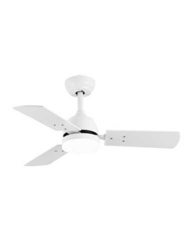Ventilador DC PORTICO 20W Blanco 3ASPAS Blanco/Haya